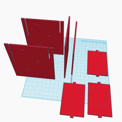 Tháp Đổ Xúc Xắc Module Đơn Giản