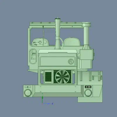 Mô hình 3D Tỷ lệ 1/11 Kirovec KT-700