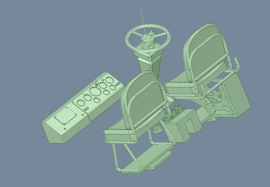 Mô hình 3D Tỷ lệ 1/11 Kirovec KT-700 - Image 6