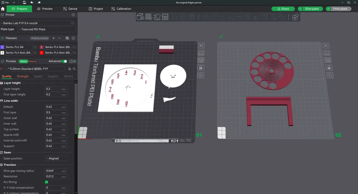 Con Quay Cánh Quạt "Fidget Spinner" Nguyên Bản - Image 6