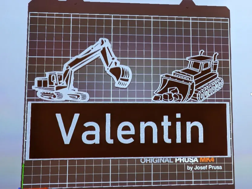 Tấm Tên Máy Xúc - Image 2