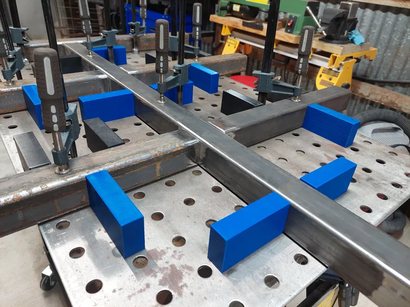 Khối hàn rào chắn tâm 16mm 2in - Image 1