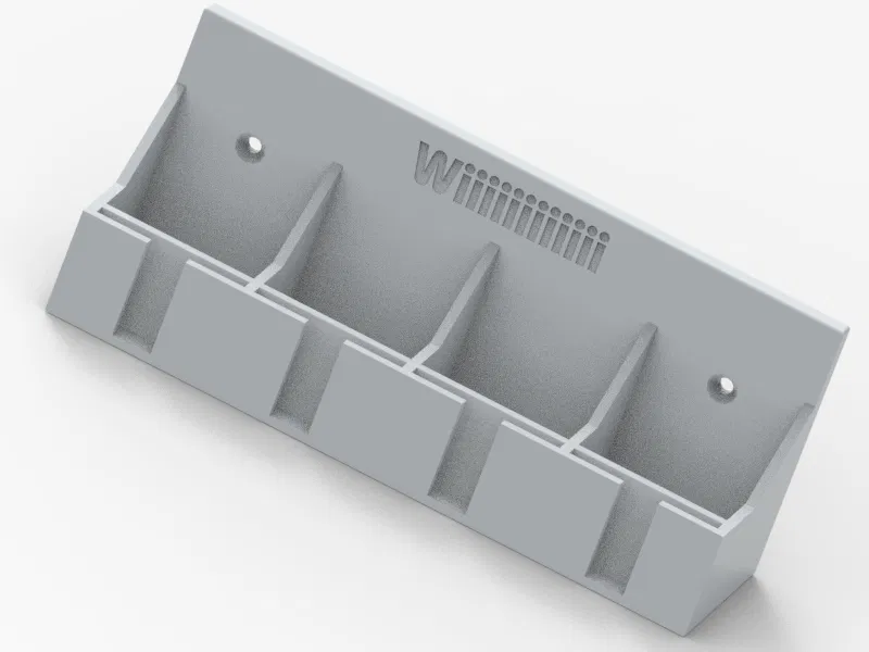 Wii Remote + Nunchuk Wall Mount - Image 1