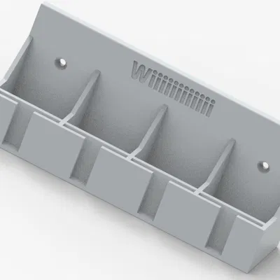 Wii Remote + Nunchuk Wall Mount