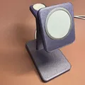 Giá đỡ iPhone và iWatch Magsafe Ngang 2 trong 1 tốt nhất - dễ in và lắp ráp - Thumbnail 1