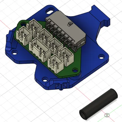 Giá đỡ PCB Umbilical V0.2 cho DragonBurner và Sherpa Mini