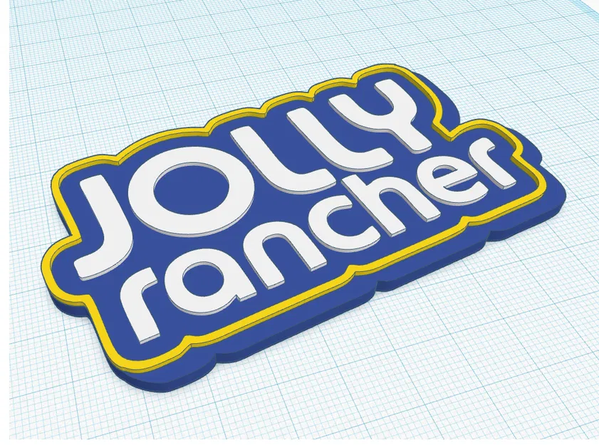 Tranh Tường Jolly Rancher 3 Màu Có Lỗ Gắn Nam Châm - Image 1