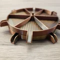 Khay sơn kim cương đa ngăn xếp chồng lên nhau - Thumbnail 1