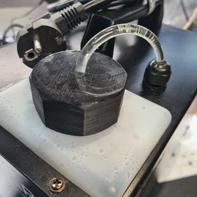 Đai ốc cho bể máy Hazer hoặc máy tạo khói M48×3,8