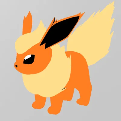 Flareon - Pokemon (Mô hình 3D in)