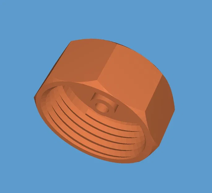 Đai ốc cho bể máy Hazer hoặc máy tạo khói M48×3,8 - Image 5