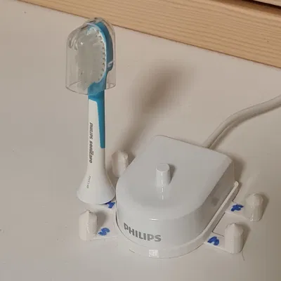 Chân đế Bàn chải đánh răng, 5 Đầu cọ