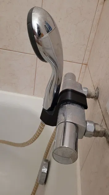 Giá đỡ đầu sen gắn trên vòi sen cây nóng lạnh - Image 2