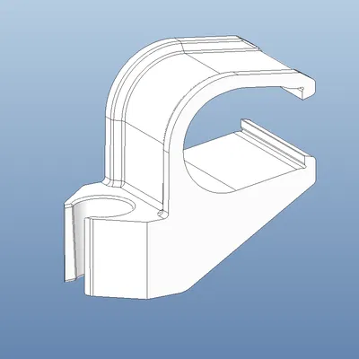 Giá đỡ đầu sen gắn trên vòi sen cây nóng lạnh