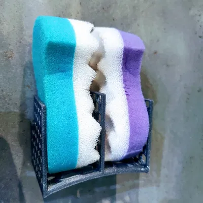 Giá để bọt biển dán tường nhà tắm