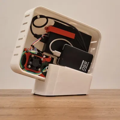 Vỏ NAS cho Raspberry Pi 3 B+ có chỗ cho hai ổ 2.5"