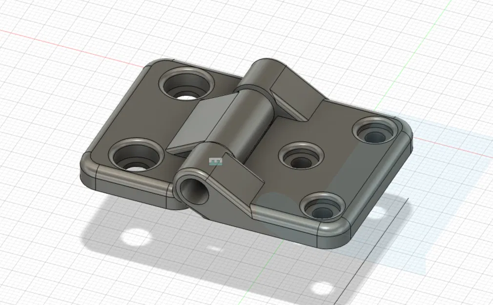 Bản lề cho ốc M6 - Image 1
