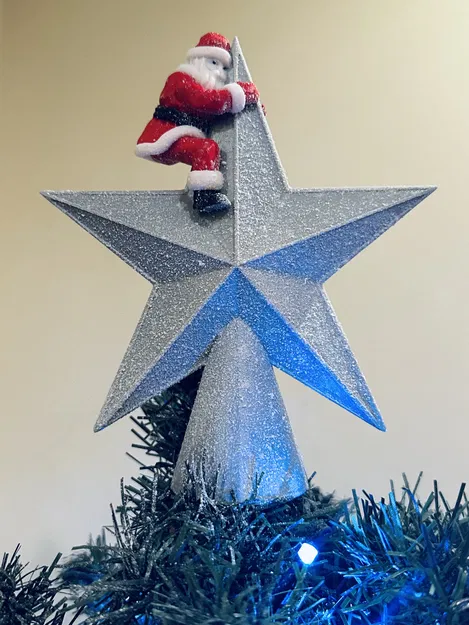 Santa Cây Giáng sinh Topper - Image 1