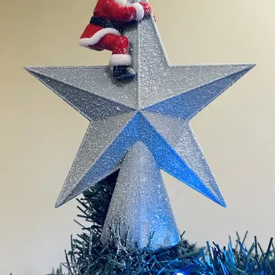 Santa Cây Giáng sinh Topper