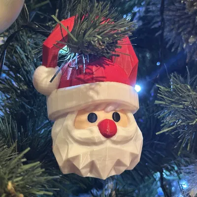 Santa Claus trang trí poly thấp