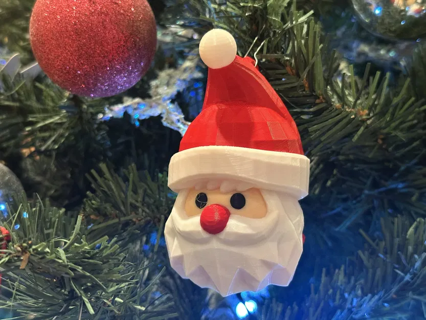 Santa Claus trang trí poly thấp - Image 2