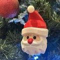 Santa Claus trang trí poly thấp - Thumbnail 2