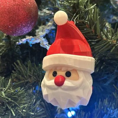 Santa Claus trang trí poly thấp