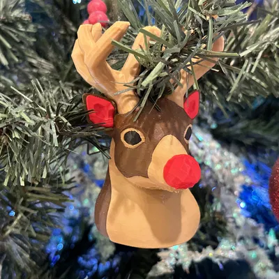 Móc Treo Ông Già Noel Tuần Lộc Rudolph