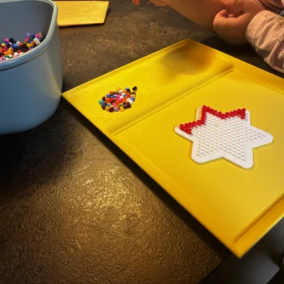 Tấm lót Hạt ủi (Bügelperlen Unterlage)