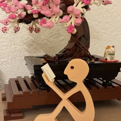 Suy nghĩ hạnh phúc (người đọc sách)