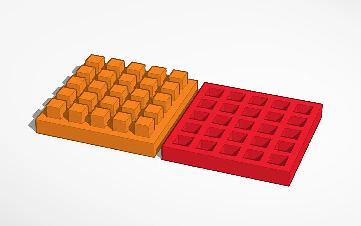 Khuôn Cắt Sao Pháo Hoa 1/4" (6mm) 5x5 - Image 1