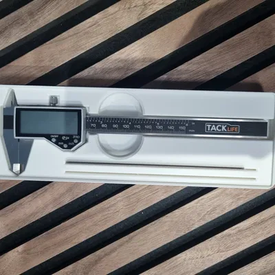 Hộp Đựng Kẹp Gridfinity Dẹt Kèm Thước 15cm (6x2x3)