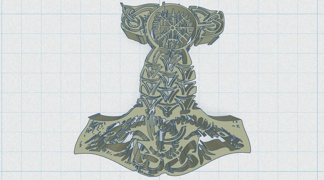 Móc Khóa Búa Thần Thor 49 - Image 2