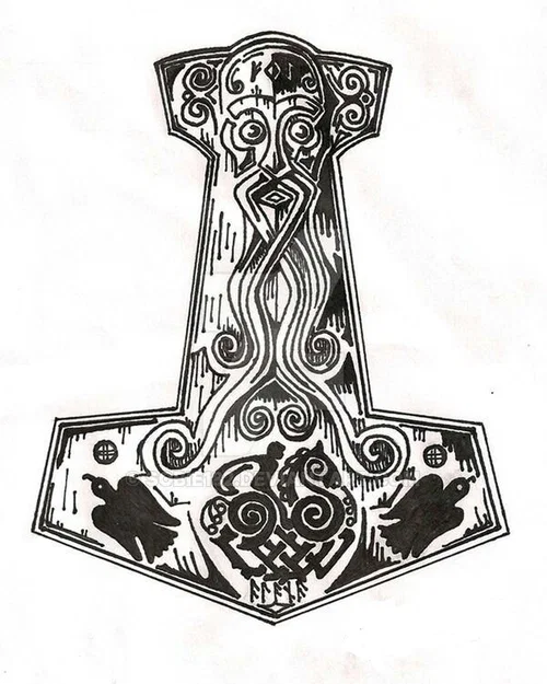 Búa Thor Coaster 30 - Viking & Thần Thoại - Image 2