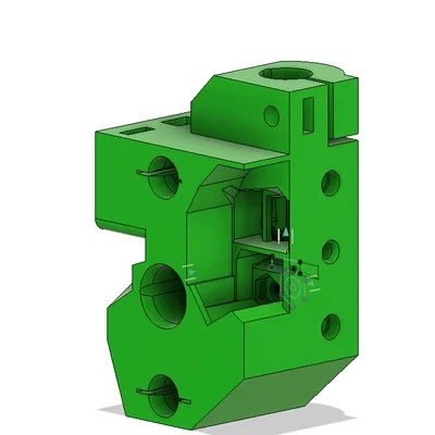 Bộ chọn MMU2 (Nam châm gốc, kênh mở, độ sâu lưỡi R2)