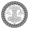 Đế lót ly Búa Thor 25 - Thumbnail 2