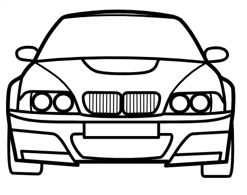 Hình bóng xe - BMW E46 M3 (2000) - Image 1