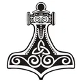 Miếng Lót Ly Hình Búa Thor 19 - Thumbnail 2