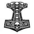 Đế lót ly Búa Thần Thor 16 - Thumbnail 2