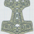 Đế lót ly Búa Thần Thor 16 - Thumbnail 3