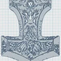Miếng Lót Ly Búa Thor 18 - Thumbnail 3