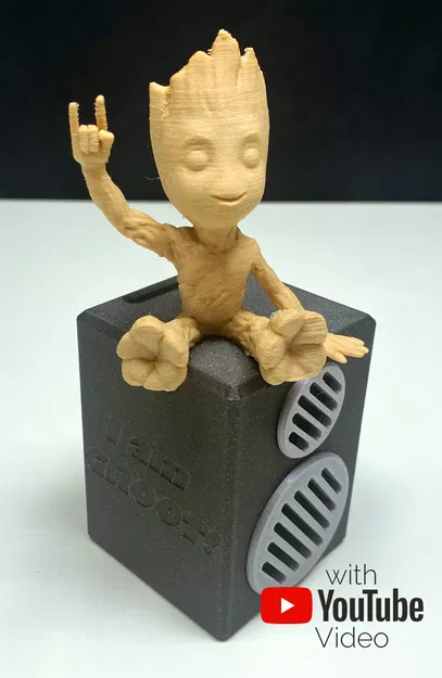 ỐNG HÚN TIỀN HEAVY METAL GROOT Mở Rộng - Image 1