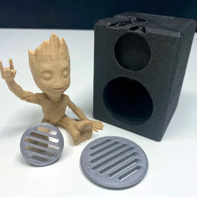 ỐNG HÚN TIỀN HEAVY METAL GROOT Mở Rộng