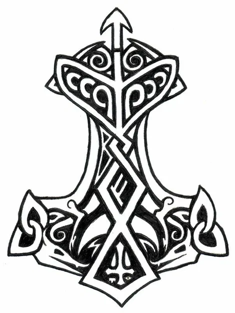 Búa của Thor - Đế lót ly 6 - Image 2