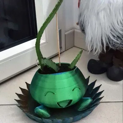 Chậu Hoa Oddish Remix Có Khay