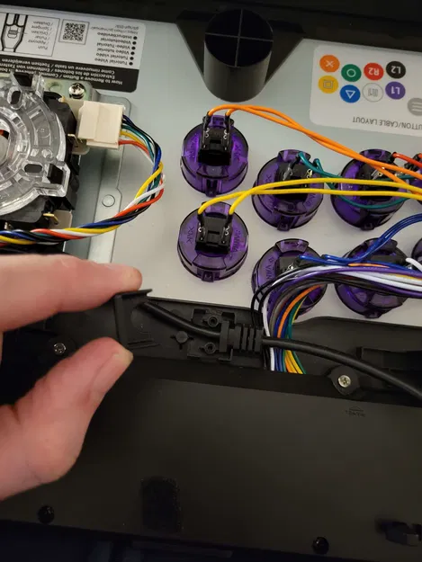 Nắp Che Dây Thay Thế Cho Hori Fight Stick Alpha - Image 2