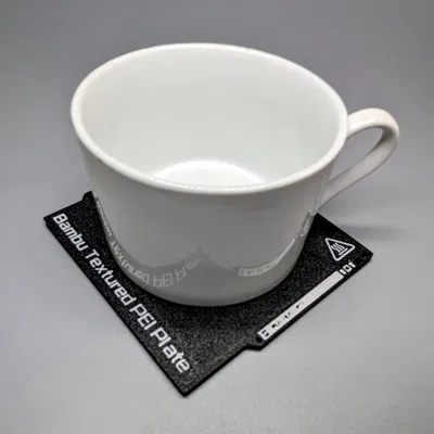 Ly Uống Bia Tấm Build Plate Bambu Lab A1 Mini