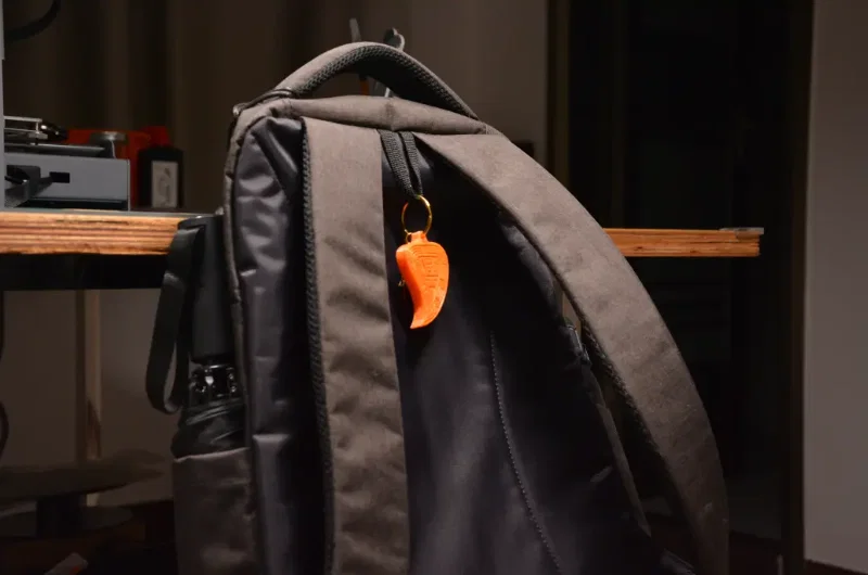 Móc Khóa Bánh Đào Tiều - Teochew Peach-shaped Kueh Keychain - Image 3