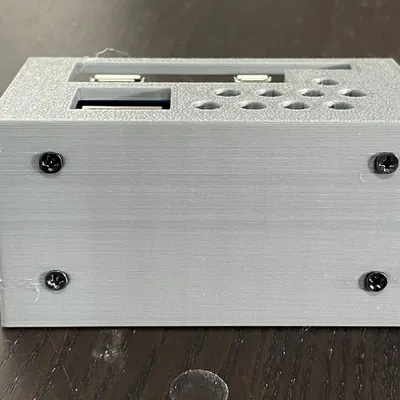 Khung Gắn Rack 1U Cho Waveshare PoE Ethernet / USB Hub HAT & Pi Zero