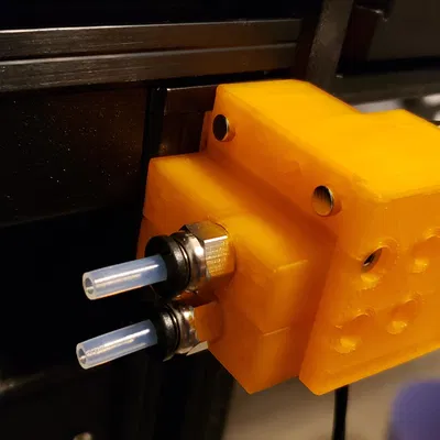 Cảm biến Filament Bên Hông Prusa XL cófitting nam châm tháo rời và khớp nối PTFE